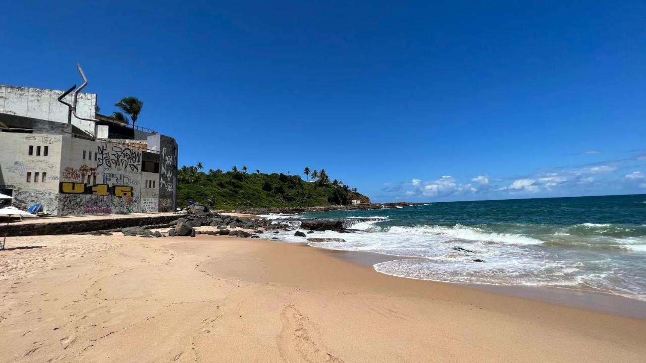 Lindo Vista Mar Na Praia Do Buracao - Rio Vermelho Салвадор Екстериор снимка